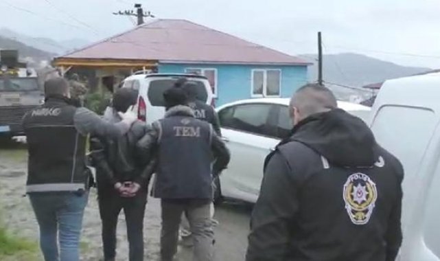 Trabzon'da 'Kökünü Kurutma' operasyonunda 32 tutuklama