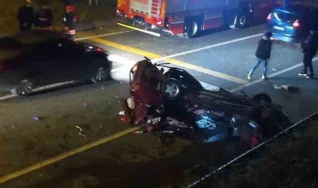 Trabzon'da trafik kazası: 2 ölü, 2 yaralı