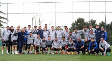 Trabzonspor, Orhan Ak ve teknik ekiple son idmanına çıktı