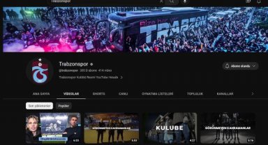 Trabzonspor'un hacklenen Youtube kanalı yeniden açıldı