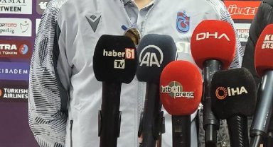Trabzonsporlu futbolcular, galibiyeti değerlendirdi