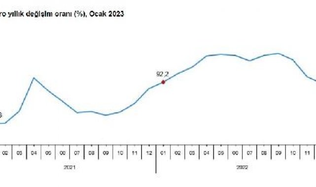TÜİK, ciro ve perakende satış endekslerini açıkladı