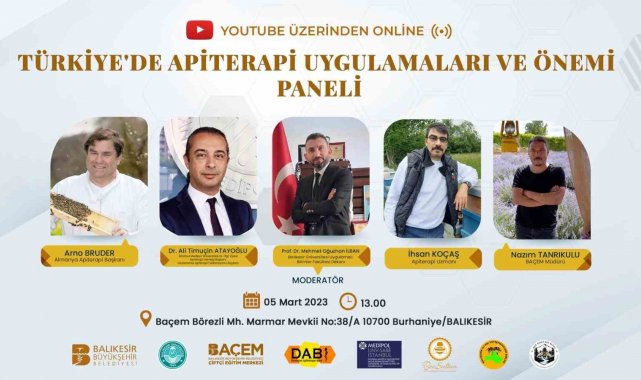 Türkiye'de Apiterapinin kalbi Balıkesir'de atacak