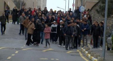 Tuzla'da aidat protestosu