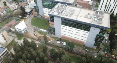 Üniversite yerleşkesinde göçük: 1 işçi yaralandı