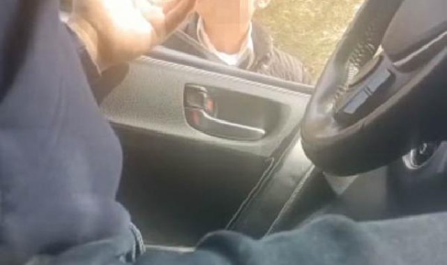 Usulsüz otoparkçı suçüstü yakalandı