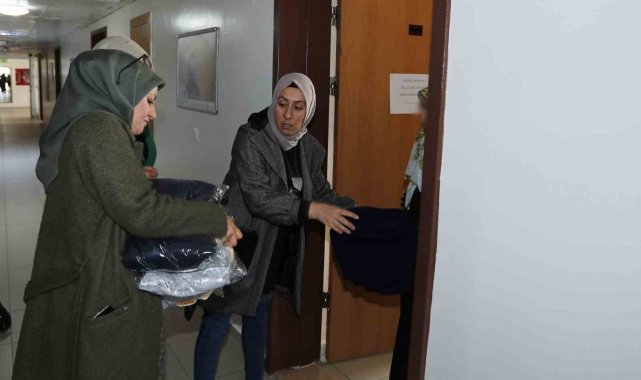 Van Büyükşehir Belediyesi yurtlarda kalan depremzedeleri unutmadı