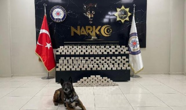 Van'da 78 kilo uyuşturucu ele geçirildi, 3 gözaltı