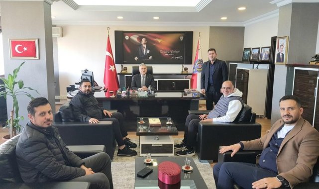 Vanspor'dan İl Emniyet Müdürü Aktaş'a ziyaret