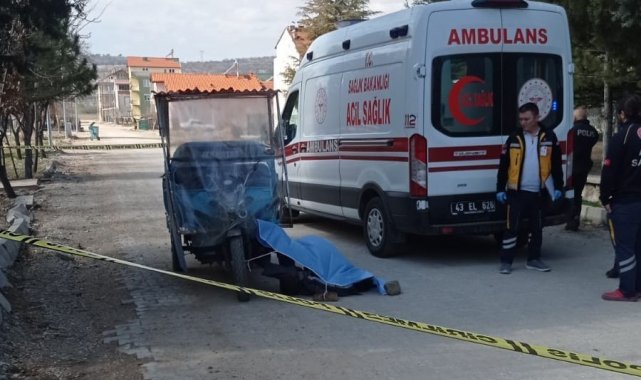 Yaşlı adamı ölüm sokakta yakaladı