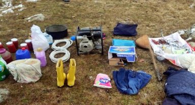 Yayla evlerinden hırsızlık yapan anne ve 2 oğlu yakalandı