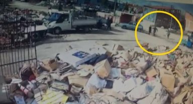 Yeğen cinayeti kamerada