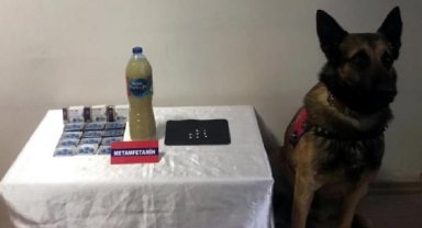 Yolcu otobüsünde pet şişede sıvı uyuşturucu ele geçirildi