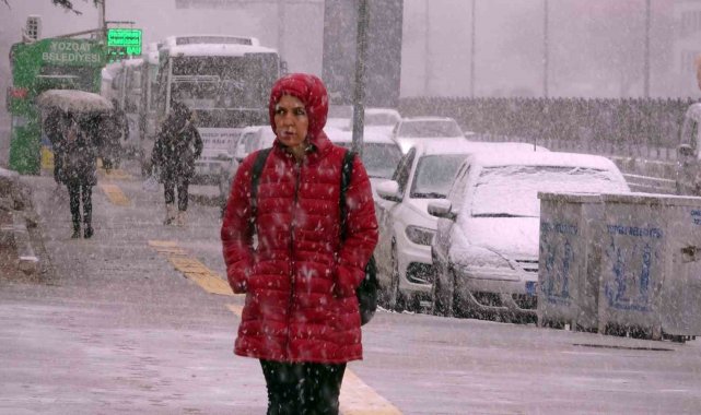Yozgat'ta kar yağışı etkili oldu