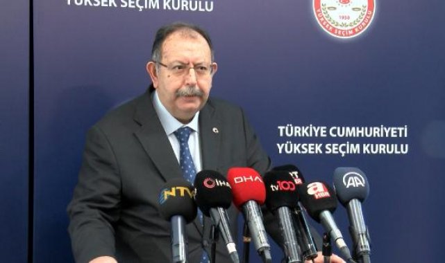 YSK Başkanı Yener: 15 yeni ülkede daha sandık kurulacak