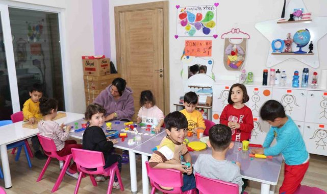 Yüreğir Belediyesi kreşleri hizmete başladı