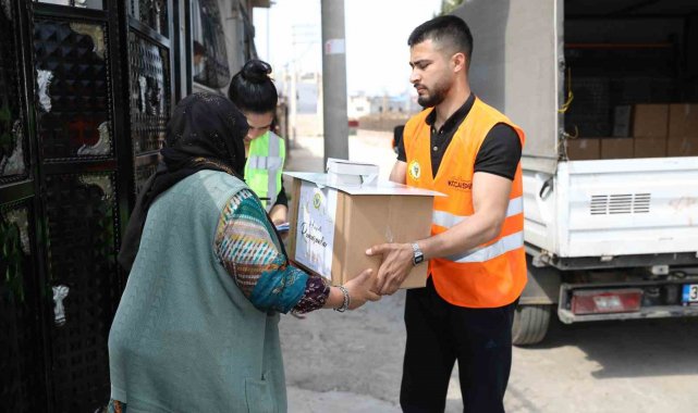 Yüreğir Belediyesinden Ramazan'da gıda desteği