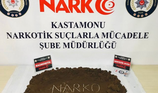 Yurtdışından getirdiği morfini Kastamonu'da satacaktı, yakayı ele verdi