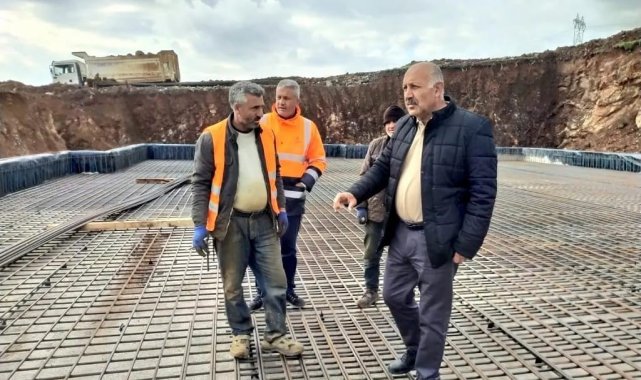 Zelyurt, kalıcı konut inşaatında incelemelerde bulundu