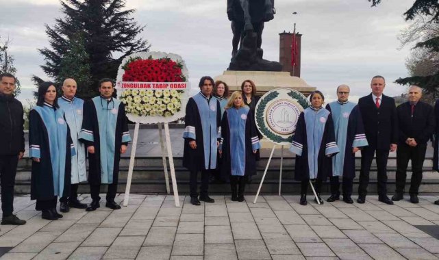 Zonguldak'ta 14 Mart Tıp Bayramı kutlandı