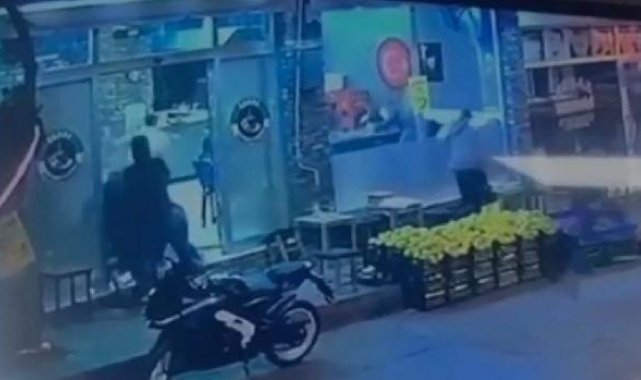 1 kişinin öldüğü, 5 kişinin yaralandığı kahvehane baskını kamerada
