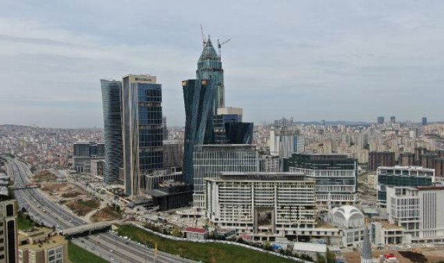 17 Nisan'da açılacak İstanbul Finans Merkezi'nin havadan fotoğrafları