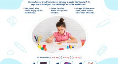 23 Nisan konulu Resim ve Şiir Okuma Yarışması'na başvurular başladı