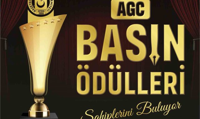 'AGC Basın Ödülleri' töreni, 26 Nisan'da gerçekleştirilecek