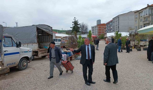 'Havza Yöresel Ürün ve Kapalı Pazaryeri'nde ilk kazma bayram sonrası