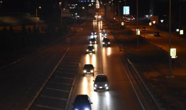 'Kilit kavşak' Kırıkkale'de bayram trafiği başladı