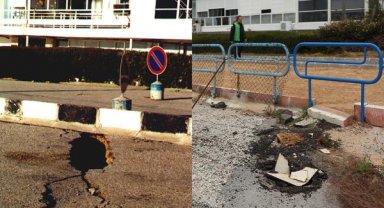 'Otopark' olarak kullanılan yolda kapatılan yarıkların, 21 yıl önceki fotoğrafları ortaya çıktı