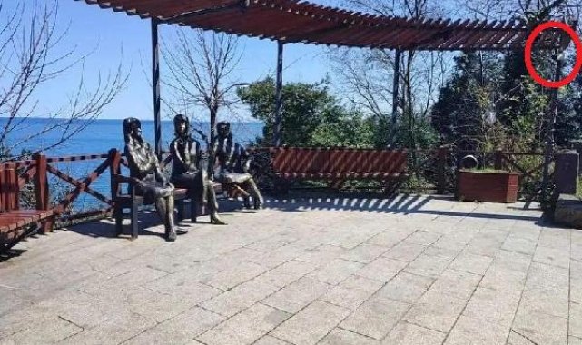 'Üç Kız' heykeli kamera ile korunacak
