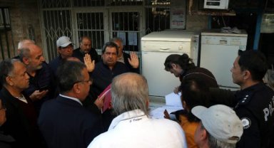 600 daireli sitedeki 'karot' tartışmasında ekipler numune almadan ayrıldı