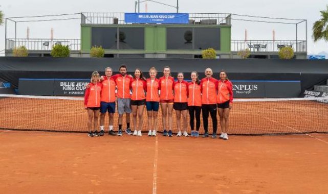 A Milli Kadın Tenis Takımı, grubu 6'ncı olarak tamamladı