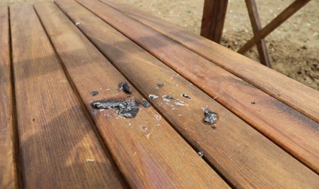 Açılışı yapılmadan park tahrip edildi