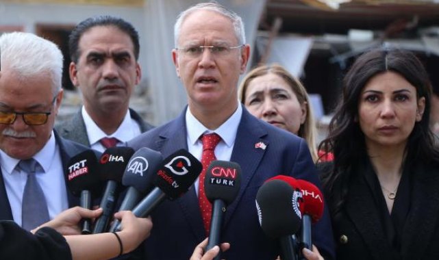 Adıyaman'a gelen KKTC komitesi, Isias Otel enkazı soruşturmasına ilişkin bilgi aldı