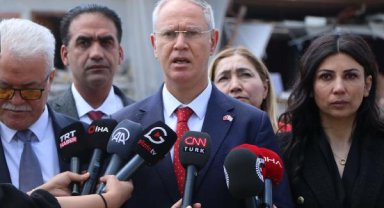 Adıyaman'a gelen KKTC komitesi, Isias Otel enkazı soruşturmasına ilişkin bilgi aldı