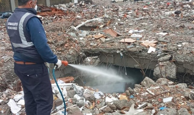 Adıyaman'da ilaçlama çalışmaları hız kazandı