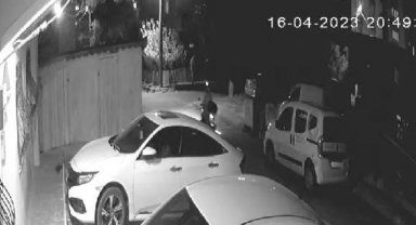 Adrese sipariş götüren kurye pompalı tüfekle vuruldu; olay anı kamerada