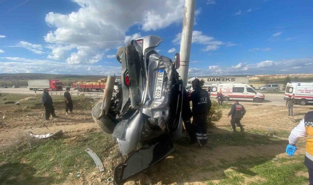 Afyonkarahisar'da kaza 1 öldü, 3 yaralı