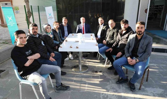 Ağrı Milli Eğitim Müdürü Kökrek, gençlerle buluştu