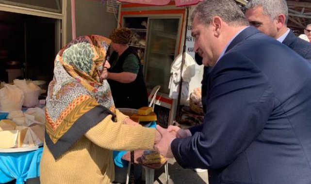 AK Parti İstanbul Milletvekili Adayı Günday, Sarıyer'i ziyaret etti