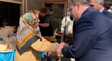 AK Parti İstanbul Milletvekili Adayı Günday, Sarıyer'i ziyaret etti