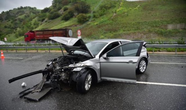 AK Parti Milletvekili Canbey, trafik kazası geçirdi