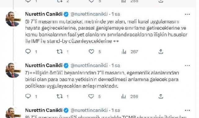 AK Parti'li Canikli: 7'li masa, para basma yetkisini küresel sermayeye devretmek istiyor