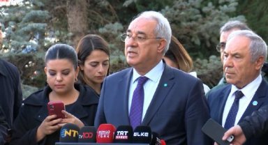 AK Parti'li Yıldırım ve Çelik, DSP'yi ziyaret etti