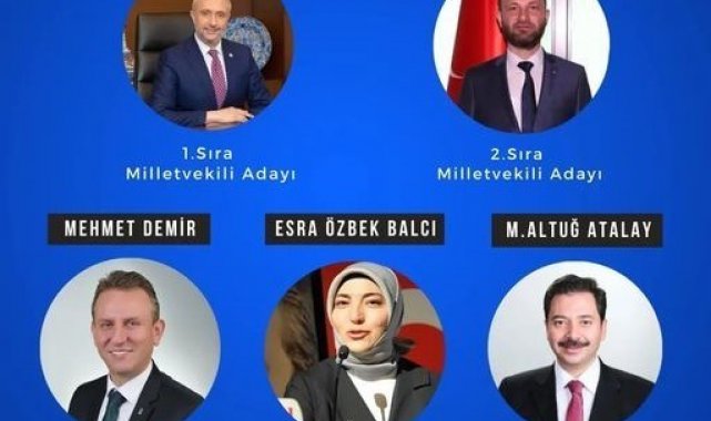 AK Parti'nin Kütahya milletvekili adayları belli oldu