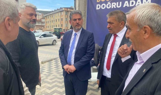 AK Partiden esnaf ziyareti