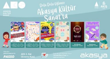 Akasya'da 23 Nisan etkinlikleri