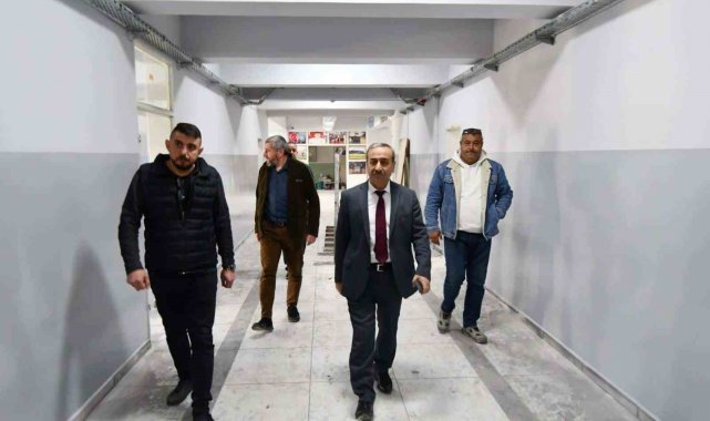 Akbaş, okullarda incelemelerde bulundu
